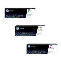 HP㊣原廠碳粉匣 CF511A藍色 / CF512A黃色 / CF513A紅色 204A 單支任選 適用HP Color LaserJet Pro M154a/M154nw/MFP M180n/MFP M181fw◆電話訂購專線:02-28958611