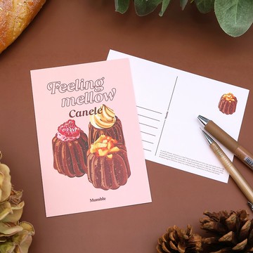 【My Favourite Things】明信片 - 法式可麗露 / Canelé