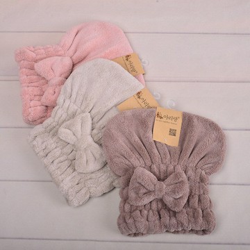 韓國加厚干發帽女可愛超強吸水速干冼頭發擦頭發浴帽包頭巾不掉毛