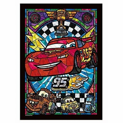 ジグソーパズル ぎゅっと266ピース カーズ ライトニング マックィーン ステンドアート 18 2x25 7cm Dsg 266 956 通販 Lineポイント最大get Lineショッピング