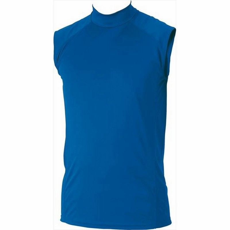 ｚｅｔｔ ゼット メンズ 野球 ソフトボール用アンダーシャツ ハイネックノースリーブ ハイブリッド ロイヤルブルー 通販 Lineポイント最大0 5 Get Lineショッピング