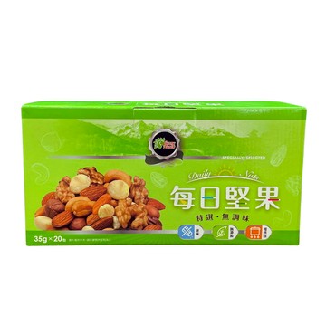 [家速配]【限量】Sunny Ranch 每日堅果35gx20(無提袋)