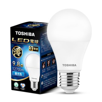 TOSHIBA 澪系列 LED燈泡 9.8W 晝光色