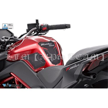 【LFM】DMV K-RIDER400 油箱貼 碳纖維 油箱保護貼 雷射壓紋 防滑貼 側邊貼 防護貼 透明 油箱蓋貼