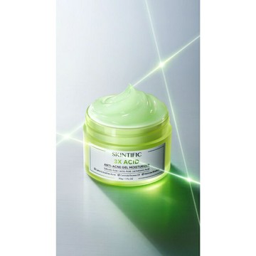 SKINTIFIC三重酸淨痘控油保濕凝膠30g