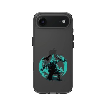 iPhone Air Clear (相機按鈕) 酷墨灰 - Assassin's Creed - Valhalla - Eivor Dual Wielding