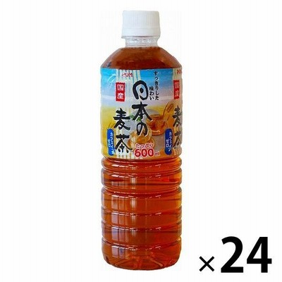 えひめ飲料 ポン 日本の麦茶 ノンカフェイン 600ml