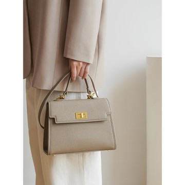 高級感包包2025新款輕奢女包時尚通勤手提包大容量單肩斜挎凱莉包