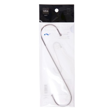 純 白鐵Ｓ掛鉤 加大1入