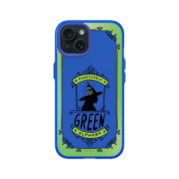 iPhone 15 Clear 激光藍 - Wicked - 正向綠-艾法芭