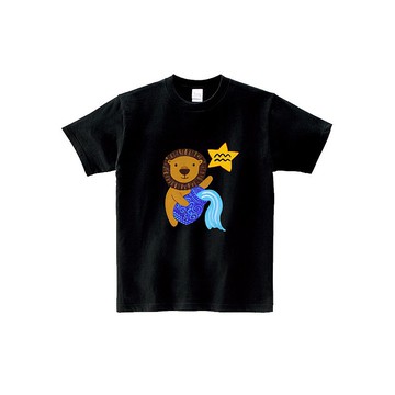 kami純棉中性T恤 | 星座_水瓶座獅