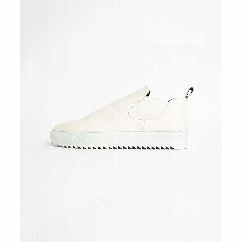 アルフレッド バニスター サイドゴアスニーカー メンズ ホワイト 41 Alfredo Bannister 通販 Lineポイント最大2 0 Get Lineショッピング