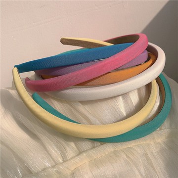 超細海綿增高發箍~彩色頭箍發飾日常甜美洗臉發夾ins少女外出壓發