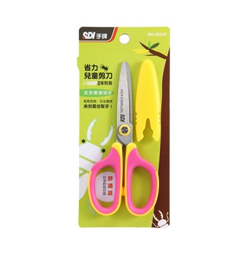 SDI 手牌 0924C 滑利剪•省力兒童剪刀 (5.25吋)【APP滿額下單10%點數(單一帳號最高5000點)】1/31止