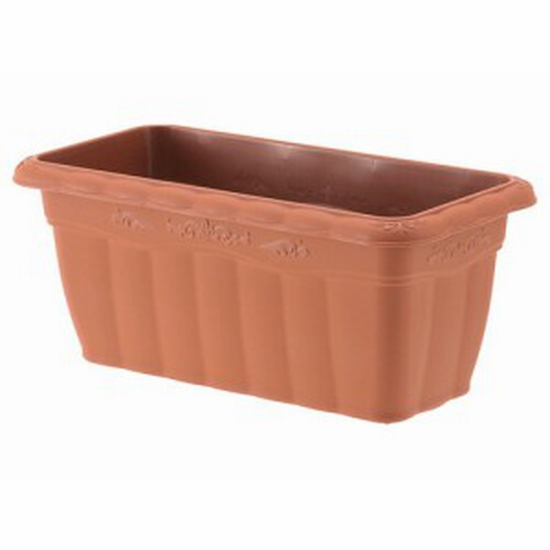 長方形 植木鉢 プラスチック アップルウェアー クイーンプランター ブラウン茶 350型 幅35cm 奥行17cm 通販 Lineポイント最大1 0 Get Lineショッピング