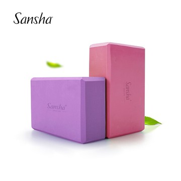 瑜伽磚 Sansha 瑜伽磚女舞蹈練功輔助用品高密度磚塊兒童跳舞專用泡沫磚 【CM3795】