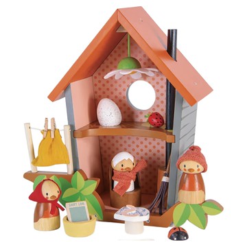 tender leaf 羅賓溫馨小屋  1個  混和顏色