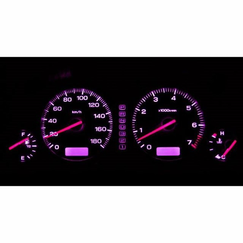 LEGACY レガシィ BE5/BH5 メーターパネル照明用 LED 1台分セット  