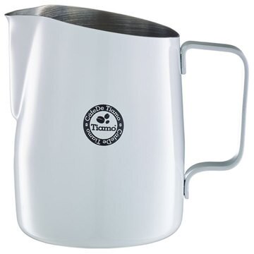 TIAMO 1503A 斜口拉花杯  650cc  白色 圓口  HC7109W [現貨]