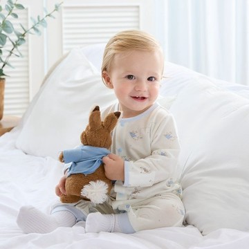 翻滾比得長袍妙妙裝 (天絲洞感緹花布)