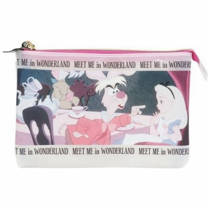 コスメポーチ 3ポケット キャンバス ポーチ ピンク ふしぎの国のアリス ディズニー マリモクラフト 化粧ポーチ かわいい 女の子 女性 通販 Lineポイント最大0 5 Get Lineショッピング