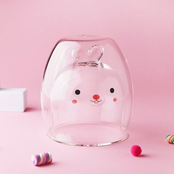 好玻GOODGLAS 兔子雙層玻璃杯 250ml