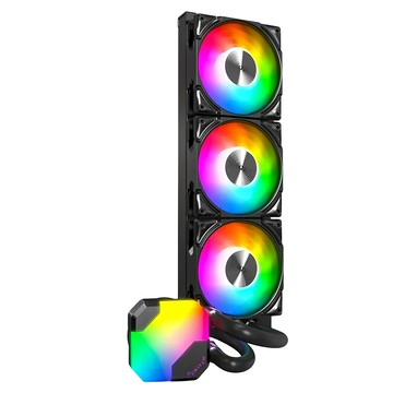 MONTECH 水冷散熱器 黑色 高效散熱 ARGB燈效  1個  HyperFlow ARGB 360mm