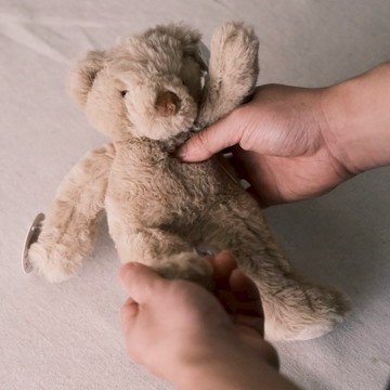 瑞典 Teddykompaniet Sven迷你奶茶熊