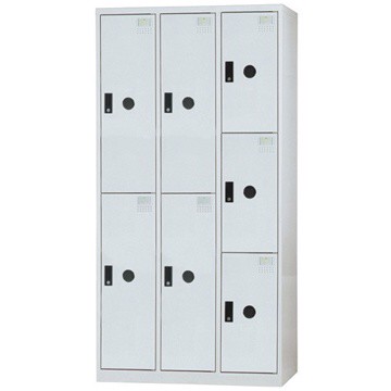 【時尚屋】DF多用途3x6尺鋼製7格置物櫃DF-BL5403T