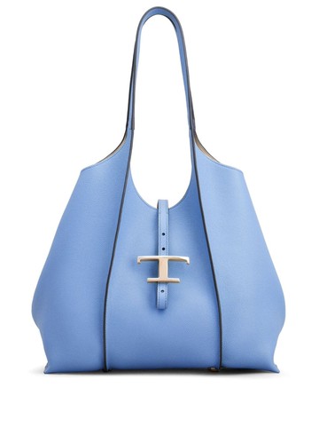 Tod's - Timeless leather tote bag - women - Leather - One Size - Purple