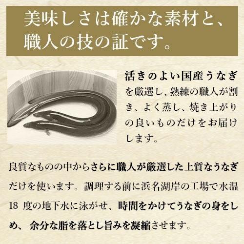 国産うなぎ 浜名湖山吹ふっくら柔らかうなぎ長蒲焼き２本 お吸い物ギフトセット 送料無料