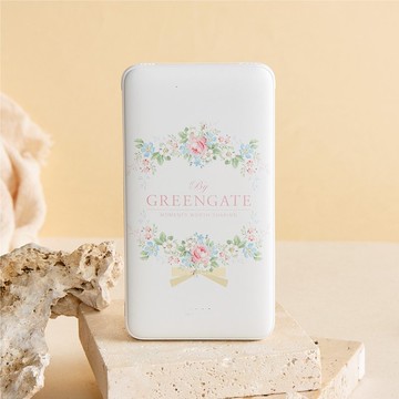 GreenGate聯名花窗物語雙線快充10000mAh行動電源