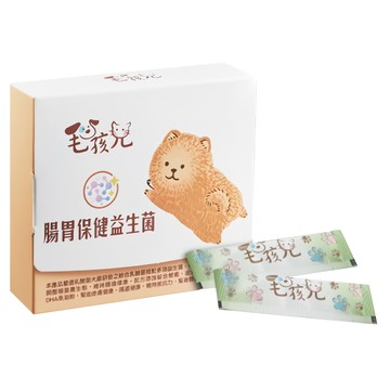 毛孩兒 腸胃保健益生菌粉包  腸胃保健  1.5g  30包  1盒