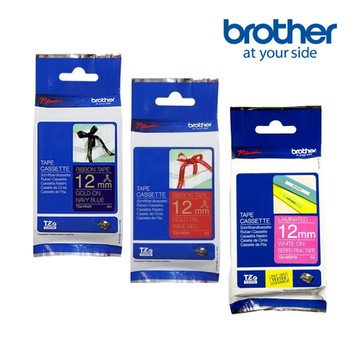 Brother TZe-RN34+RW34+MQP35 原廠標籤帶/三捲組