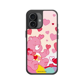 iPhone 17 SolidX 黑 - Care Bears - 愛心滿天