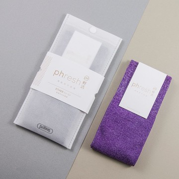 輕著 Ether - 焓溫輕暖休閒襪 - 鉬紫