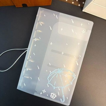 🎀臺灣出貨🎀辣子星/a6per 斜紋活頁夾 磨砂款活頁殼 僅外殼 筆記本 手帳本 手帳 日記本 記事本 手帳筆記本
