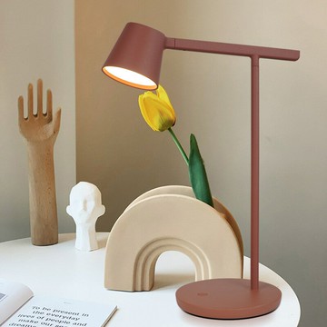 【免運/可開票】台灣公司 檯燈 床頭燈小夜燈 氛圍燈 丹麥可旋轉臺燈極簡臥室書桌兒童學生專用護眼閱讀辦公室臺燈