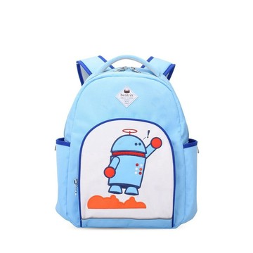 【BEATRIX NEW YORK】經典刺繡國小護脊輕量書包／適用身高100-120cm／機器男孩