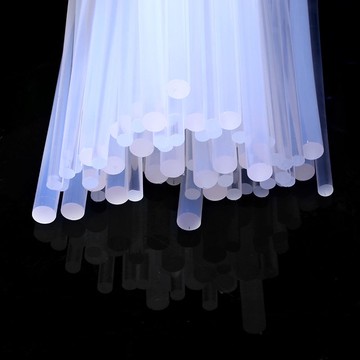 透明高粘強力熱熔膠棒 環保透明熱溶膠條7mm11mm 加強熱熔膠槍棒