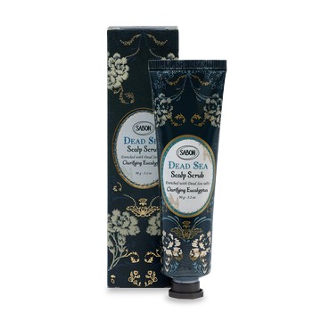 淨煥尤加利 死海黑礦泥頭皮磨砂膏 90g