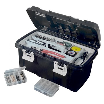 酷爾 雙開式工具箱 NO.9810 收納箱 手提箱 零件箱 置物箱 器材箱 器具箱 多功能工具箱 螺絲箱