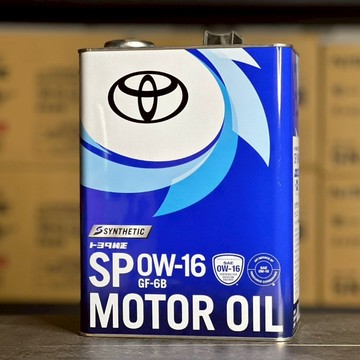 🔥現貨開發票🔥 日本製 原廠 TOYOTA 0W16 豐田 SP 0w-16 新包裝 鐵罐 油電車專用 4公升 節能省油