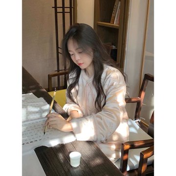 新中式韻色國風提花重工醋酸水貂系帶羽絨服女冬新款氣質名媛外套