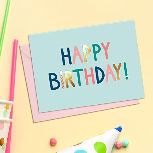 グリーティングカード |Sweetzer  Orange Birthday Happy Birthday Card 封筒とバースデーカード詰め合わせ