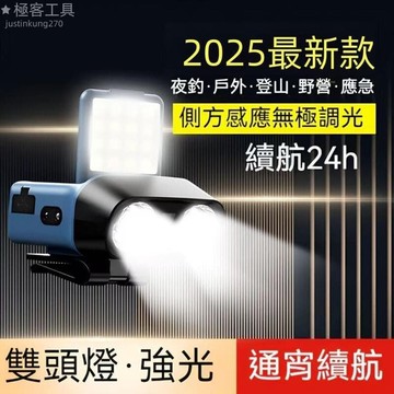 最新款 釣魚燈 工作燈 頭燈 帽夾燈 2024新款貓頭鷹Pro帽夾燈 帽燈 頭戴式頭燈 帽沿燈 led頭燈 led工作燈