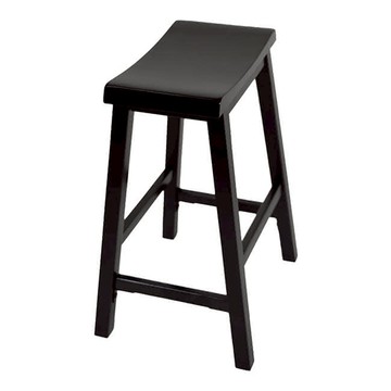 防潮原木傢俱 潮潮吧檯高腳椅  黑色  1個