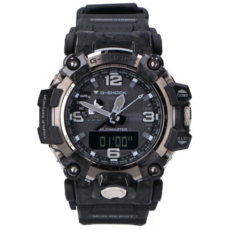 新品同様 G-SHOCK ジーショック MASTER OF G - LAND GWG-2000-1A1JF MUDMASTER マッドマスター  マルチバンド6 タフソーラー電波 腕時計 | LINEショッピング