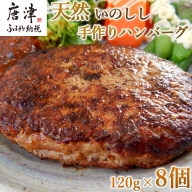 手作りいのししハンバーグ 120g×8個(合計960g) 冷凍 ギフト お弁当 ジビエ 「2022年 令和4年」