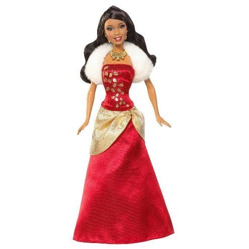 Barbie バービー Holiday Wishes African-American Doll 人形 ドール